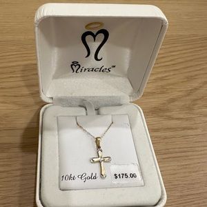 Gold Cross Necklace